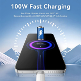 Vention Кабел USB 2.0 A Male to C Male 1.0M Black 6A Fast Charge - CTOBF снимка №5