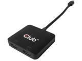 Описание и цена на Club 3D MST-Hub USB 3.2 Type C > 2x HDMI 4K60Hz +100W PD St/Bu retail, CSV-1558