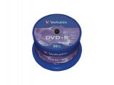 Оптично устройство ( записвачка) за компютър Verbatim DVD+R Matt Silver 4,7GB 50pcs