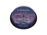Оптично устройство ( записвачка) за компютър Verbatim DVD+R DL 8,5GB 10pcs 8x