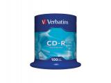 Оптично устройство ( записвачка) за компютър Verbatim CD-R 700MB 100pcs 52x Extra Protection