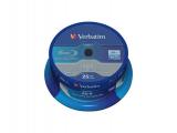 Оптично устройство ( записвачка) за компютър Verbatim BD-R Spindle 25pcs Datalife 25GB 6x