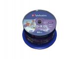 Оптично устройство ( записвачка) за компютър Verbatim DVD+R Double Layer Wide Inkjet Printable 8x 50pcs