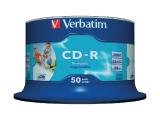 Оптично устройство ( записвачка) за компютър Verbatim Wide Inkjet Printable - Non ID Branded 50pcs