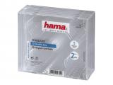 Оптично устройство ( записвачка) за компютър Hama Double Jewel Case, прозрачен, 5 бр. в пакет