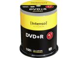 Оптично устройство ( записвачка) за компютър Intenso DVD+R 100pcs 4.7GB 4111156