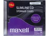MAXELL Кутийки за CD/DVD Slim Black 10pk снимка №2