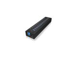 RaidSonic ICY BOX IB-AC6113 Active 13-Port USB 3.0 Hub in solid aluminum enclosure снимка №2 RaidSonic ICY BOX IB-AC6113 Active 13-Port USB 3.0 Hub in solid aluminum enclosure снимка №2