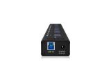 RaidSonic ICY BOX IB-AC6113 Active 13-Port USB 3.0 Hub in solid aluminum enclosure снимка №3 RaidSonic ICY BOX IB-AC6113 Active 13-Port USB 3.0 Hub in solid aluminum enclosure снимка №3