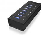 Описание и цена на USB Hub RaidSonic    ICY BOX IB-AC618 Active 7-Port USB 3.0 Hub in a robust aluminum enclosure