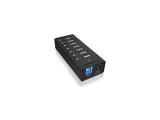 RaidSonic ICY BOX IB-AC618 Active 7-Port USB 3.0 Hub in a robust aluminum enclosure    снимка №3