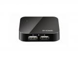 Описание и цена на USB Hub D-Link DUB-H4/E със захранване, 4-порта