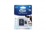 Team Group micro SDHC Class 10 8GB снимка №2