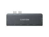Canyon DS-05B Multiport Docking Station with 7 port, 1*Type C снимка №4 Canyon DS-05B Multiport Docking Station with 7 port, 1*Type C снимка №4