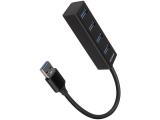 Флашка ( флаш памет ) Axagon HUE-M1A 4x USB3.2 Gen 1 MINI hub