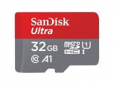 Описание и цена на Memory Card SanDisk 32GB Ultra microSDHC A1 Class 10 UHS-I + SD Adapter