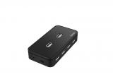 Hama USB хъб със захранване 200123, USB 2.0, 1:7, Черен снимка №2 Hama USB хъб със захранване 200123, USB 2.0, 1:7, Черен снимка №2