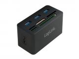 Описание и цена на Card Reader LogiLink USB 3.0 Hub with All-in-One Card Reader