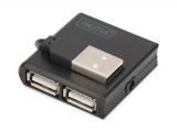 Описание и цена на USB Hub Digitus USB 2.0 High-Speed Hub 4-Port