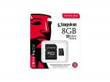 Kingston Industrial microSDHC UHS-I Speed Class U3, V30, A1 + Adapter 8GB снимка №3