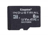 Flash ( флаш памет ) 8GB Kingston Industrial microSDHC UHS-I Speed Class U3, V30, A1 Флашка ( флаш памет ) Kingston Industrial microSDHC UHS-I Speed Class U3, V30, A1