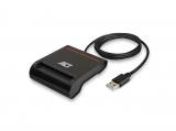 Описание и цена на Card Reader ACT  USB 2.0 Smart Card ID reader, AC6015