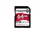 Kingston Canvas React SDXC Class 10 UHS-II U3 V90 64GB Memory Card SDXC Цена и описание.