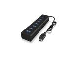 Описание и цена на USB Hub RaidSonic ICY BOX IB-HUB1700-C3 7-port hub with USB Type-C