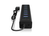 RaidSonic ICY BOX IB-HUB1700-C3 7-port hub with USB Type-C снимка №2 RaidSonic ICY BOX IB-HUB1700-C3 7-port hub with USB Type-C снимка №2