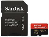 SanDisk Extreme PRO microSDXC UHS-I Class 10 U3, A2, V30 128GB снимка №2
