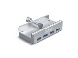 Описание и цена на USB Hub Orico USB 3.0 HUB Clip Type 4 port Aluminum MH4PU-SV MH4PU-SV-BP