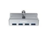 Orico USB 3.0 HUB Clip Type 4 port Aluminum MH4PU-SV MH4PU-SV-BP  снимка №3