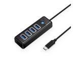 Описание и цена на USB Hub Orico HUB USB3.1 Type-C 4 port - 4 x USB3.0 Black