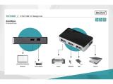 Digitus USB-HUB 4-Port, DA-70220 снимка №4 Digitus USB-HUB 4-Port, DA-70220 снимка №4