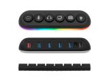 Streamplify HUB DECK 5, USB 3.0, RGB  снимка №4