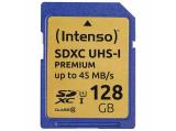 Описание и цена на Memory Card Intenso 128GB SDXC UHS-I Premium