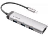 Описание и цена на USB Hub Verbatim USB-C Multiport Hub, Four port