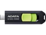 ADATA UC300 Black/Green 256GB снимка №2
