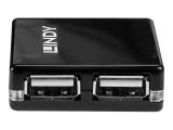 Lindy 4 Port USB 2.0 Mini Hub  снимка №3