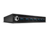 Описание и цена на USB Hub Lindy 7 Port Industrial USB 3.0 Hub