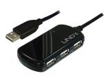 Lindy USB 2.0 Active Extension Pro 4 Port Hub снимка №3 Lindy USB 2.0 Active Extension Pro 4 Port Hub снимка №3