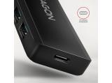 Axagon HUE-C1C 4x USB3.2 Gen 1 Travel hub  снимка №3
