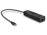 Lindy USB 3.2 Type C Hub & Gigabit Ethernet Converter снимка №2 Lindy USB 3.2 Type C Hub & Gigabit Ethernet Converter снимка №2