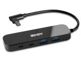 Описание и цена на USB Hub Lindy 4 Port USB 3.2 Gen 2 Type C Hub with Power Delivery