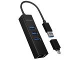 Описание и цена на USB Hub RaidSonic ICY BOX 3-Port USB 3.0 Type-A & Type-C Hub