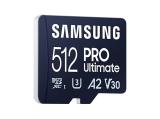 Flash ( флаш памет ) 512GB Samsung PRO Ultimate microSDXC U3 V30 A2, Адаптер Флашка ( флаш памет ) Samsung PRO Ultimate microSDXC U3 V30 A2, Адаптер