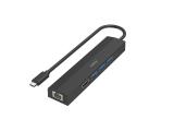 Флашка ( флаш памет ) HAMA USB-C хъб, мултипорт, 6 порта