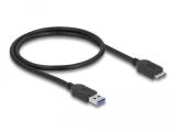 DeLock Четец за CFast карти, 5 Gbps, Черен  снимка №3