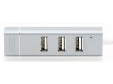 Digitus USB 2.0 3-Port Hub + Ethernet LAN Adapter снимка №2 Digitus USB 2.0 3-Port Hub + Ethernet LAN Adapter снимка №2