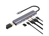 Canyon 6 Ports USB-C HUB DS-17 CNS-TDS17  снимка №3